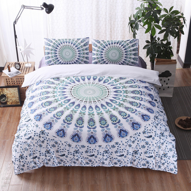 Amazon Wish Hot Sale Comforter Bedding Set Low Price, Bohemia Printed Bed Sets/