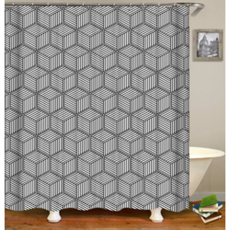 Drop Shipping Hot Selling Amazon Pure Color Simple Shower Curtain, The Cheapest Shower Curtain For Home Hotel From China#