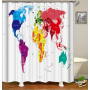 Drop Shipping Hot Selling Amazon Pure Color Simple Shower Curtain, The Cheapest Shower Curtain For Home Hotel From China#