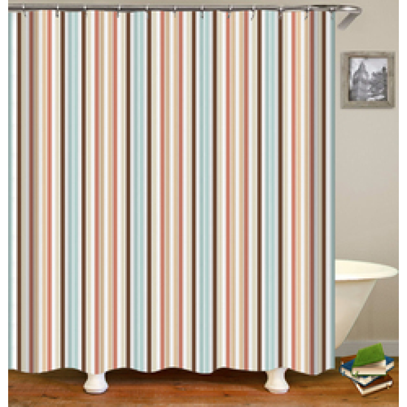 Drop Shipping Hot Selling Amazon Pure Color Simple Shower Curtain, The Cheapest Shower Curtain For Home Hotel From China#