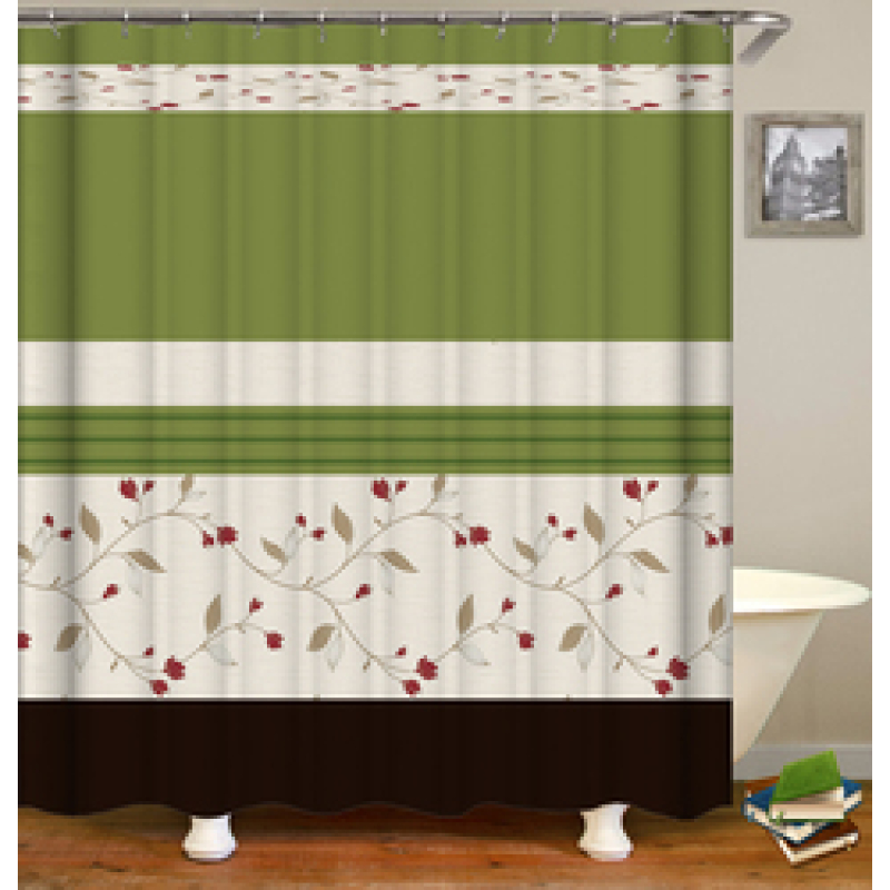 Drop Shipping Hot Selling Amazon Pure Color Simple Shower Curtain, The Cheapest Shower Curtain For Home Hotel From China#