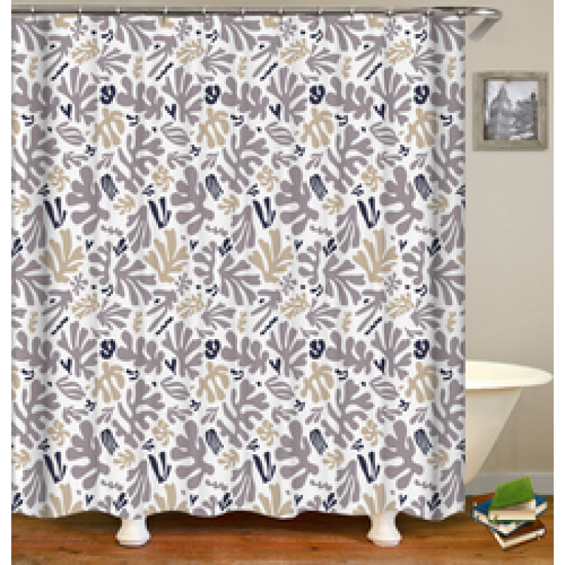Drop Shipping Hot Selling Amazon Pure Color Simple Shower Curtain, The Cheapest Shower Curtain For Home Hotel From China#
