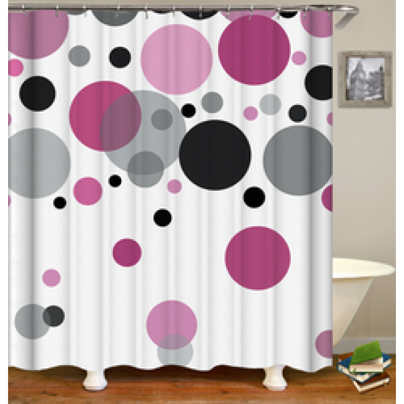 Drop Shipping Hot Selling Amazon Pure Color Simple Shower Curtain, The Cheapest Shower Curtain For Home Hotel From China#