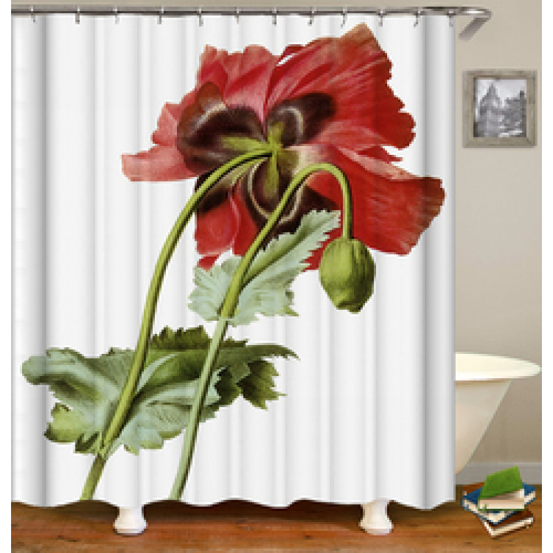 Drop Shipping Hot Selling Amazon Pure Color Simple Shower Curtain, The Cheapest Shower Curtain For Home Hotel From China#