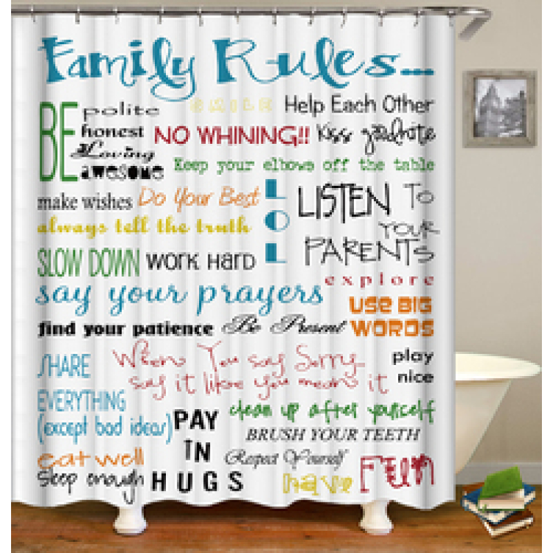 Drop Shipping Hot Selling Amazon Pure Color Simple Shower Curtain, The Cheapest Shower Curtain For Home Hotel From China#
