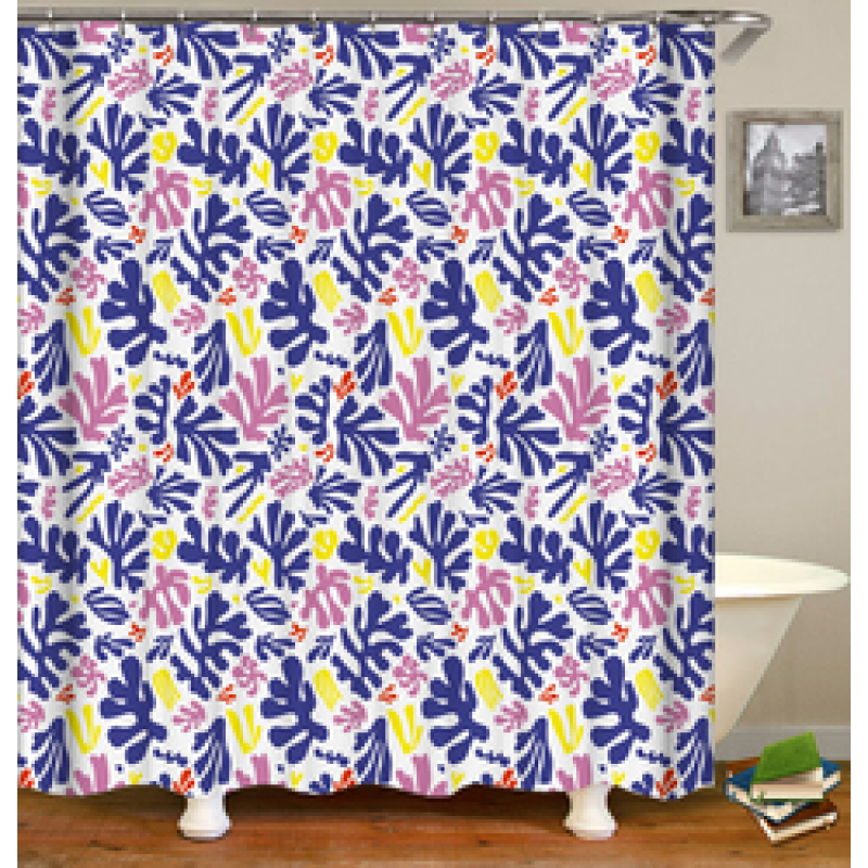 Drop Shipping Hot Selling Amazon Pure Color Simple Shower Curtain, The Cheapest Shower Curtain For Home Hotel From China#