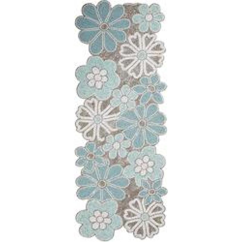 14 x 36 Inches Handcrafted Beaded Hand Embroidered Table Runner, Beads and Satin Back Placemat for Table#