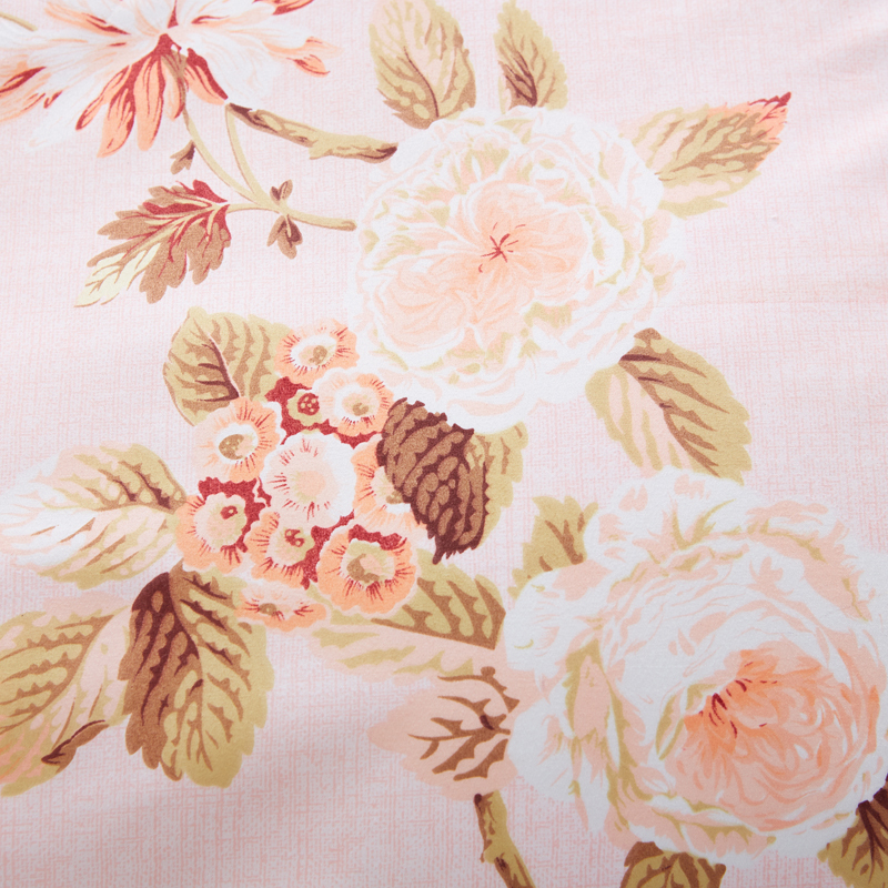 Home Korean Quilted Comforter Set Bedding, Custom Polyester Bed Sheet Bedding+Set/