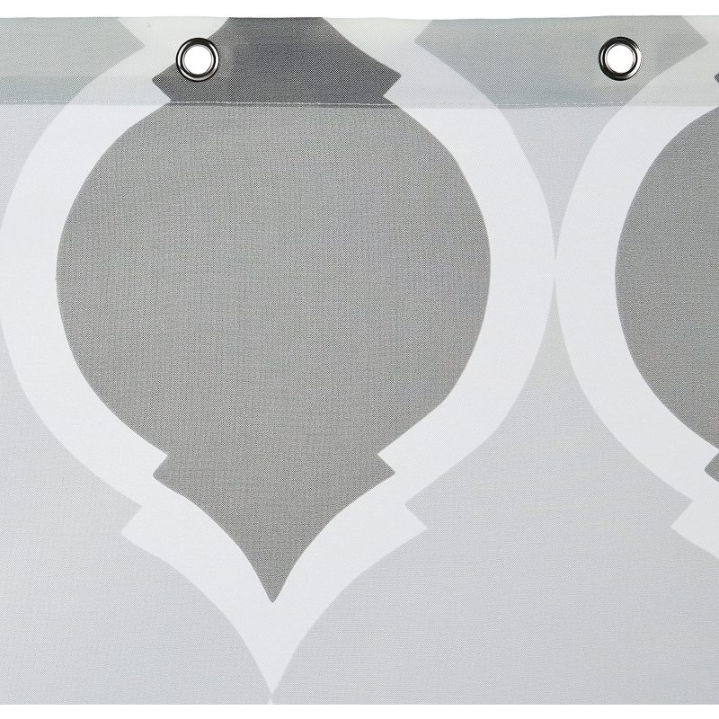 100% Waterproof Polyester Fabric Popular Printing Bathroom Shower Curtains/