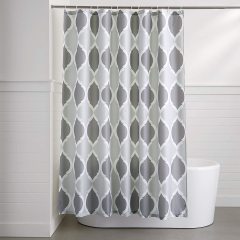 100% Waterproof Polyester Fabric Popular Printing Bathroom Shower Curtains/