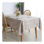 American Element European-style British Cotton Linen Tablecloth, English Newspaper Tablecloth /
