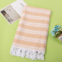 OEM Bohomia Style Turkish Beach Towel, Striped Tassel Beach Towels#