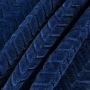 Wholesale 100% Polyester Thick Flannel Fleece Blanket, Super Soft  Portable Double Layer Throw Sherpa Blanket/