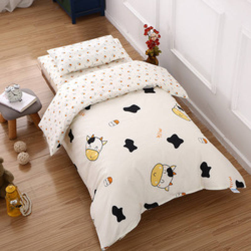 King Size  Bed Sheet Set, Soft Fabric Crystal Velvet Solid Color  Bedding Set /