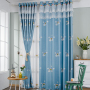Home Goods Curtains European Cortina Cocina, Muestra Gratis De Productos Cotton Embroidered Lace Embroidery Curtains/