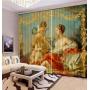 Custom 3d Window Curtains European angel pattern 3d luxury Curtains for living room, Ready Made Homes Kids Bed Curtain$