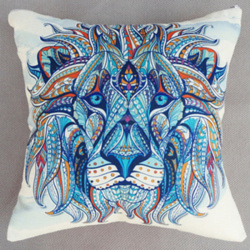 Fashion personality European style  linen thick padded sofa cushion, 2019 new butterfly girl cushion set linen pillow /