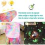 Glow in Dark Throw Blanket Luminous Unicorns Blanket for Girls Cozy Fleece Soft Plush Kids Flannel Blanket Rainbow Unicorns