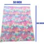 Glow in Dark Throw Blanket Luminous Unicorns Blanket for Girls Cozy Fleece Soft Plush Kids Flannel Blanket Rainbow Unicorns