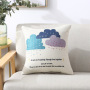 Nordic Outdoor Cushion Cover,Print Cushion Cover Fabric Cushion Cover Cushion#