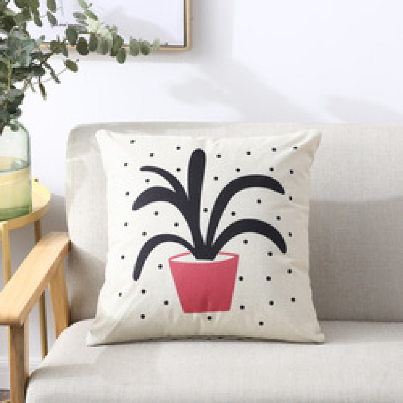 Nordic Outdoor Cushion Cover,Print Cushion Cover Fabric Cushion Cover Cushion#