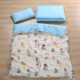 Cotton Bedding Set Printing Kids Bed Sheets Quilt Cover Without Filling For Baby Bedding Sets/