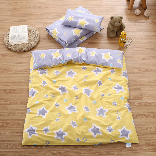 Cotton Bedding Set Printing Kids Bed Sheets Quilt Cover Without Filling For Baby Bedding Sets/