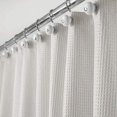 Luxury Latest Custom Bathroom Shower Curtain , Waffle Weave Shower curtain Mildew Free Water Resistant  Shower  Curtain /