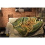 Blanket tiger pattern blanket sofa cover chic, home decoration dust cover air conditioning blanket /