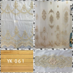 Turkish Embroidery Sheer Curtain, Curtain Window Living Room Home/