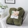 Manufacturers Winter Blanket, Thick Double-layer Flannel Blanket Wool Blanket/