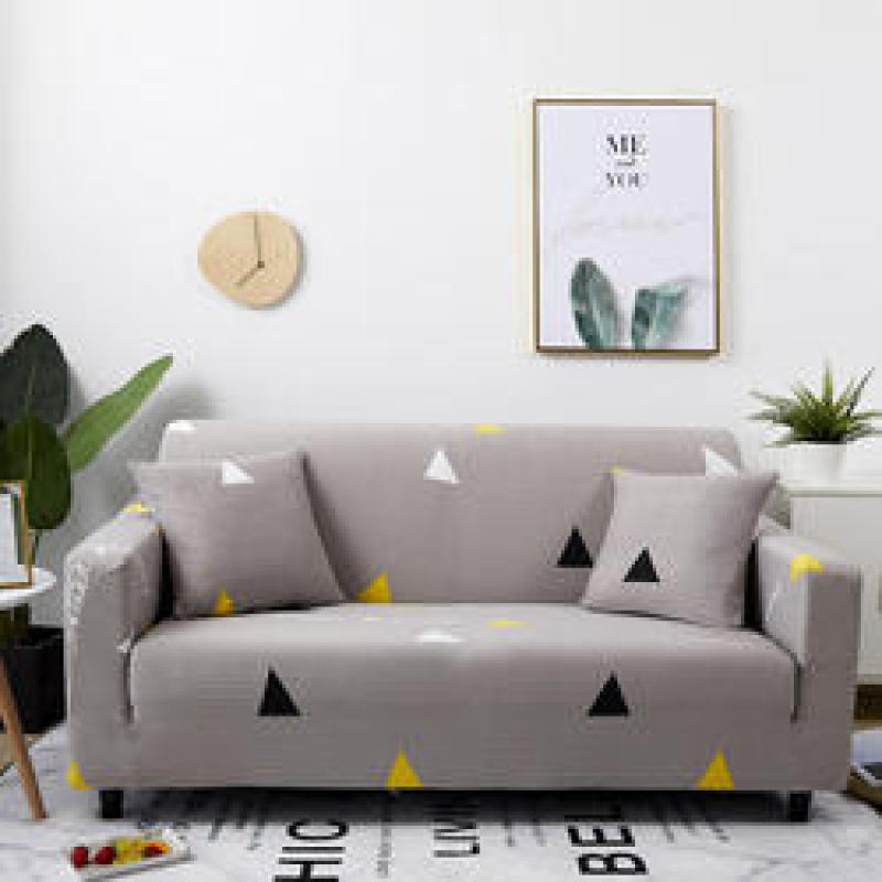 Sofa Cover New Designs High Quality Velvet Three-seat Sofa Modern Plain Dyed 100% Polyester