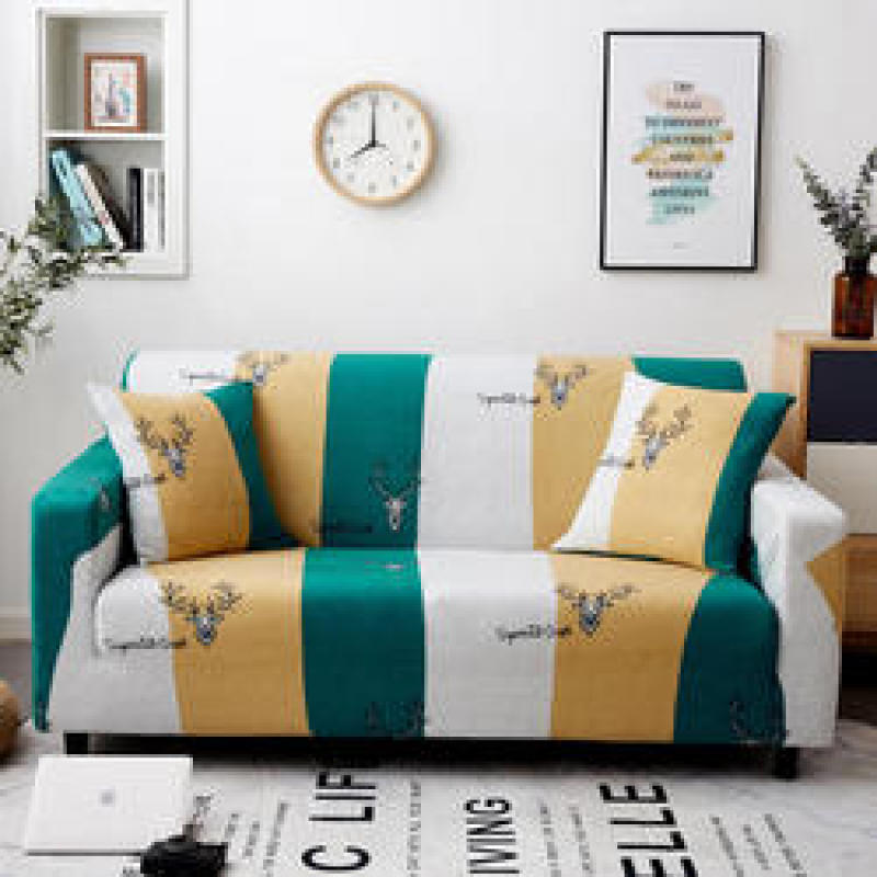 Sofa Cover New Designs High Quality Velvet Three-seat Sofa Modern Plain Dyed 100% Polyester