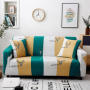 Sofa Cover New Designs High Quality Velvet Three-seat Sofa Modern Plain Dyed 100% Polyester