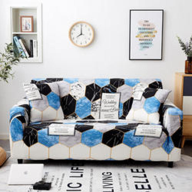 Sofa Cover New Designs High Quality Velvet Three-seat Sofa Modern Plain Dyed 100% Polyester