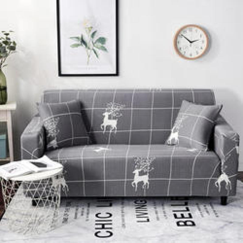 Sofa Cover New Designs High Quality Velvet Three-seat Sofa Modern Plain Dyed 100% Polyester