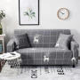 Sofa Cover New Designs High Quality Velvet Three-seat Sofa Modern Plain Dyed 100% Polyester