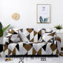 Sofa Cover New Designs High Quality Velvet Three-seat Sofa Modern Plain Dyed 100% Polyester