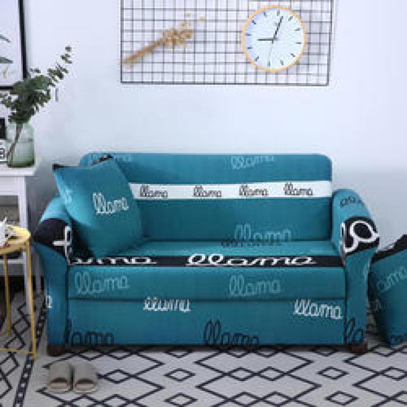Sofa Cover New Designs High Quality Velvet Three-seat Sofa Modern Plain Dyed 100% Polyester