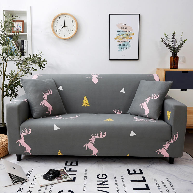 Sofa Cover New Designs High Quality Velvet Three-seat Sofa Modern Plain Dyed 100% Polyester