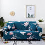 Sofa Cover New Designs High Quality Velvet Three-seat Sofa Modern Plain Dyed 100% Polyester