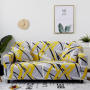 Sofa Cover New Designs High Quality Velvet Three-seat Sofa Modern Plain Dyed 100% Polyester