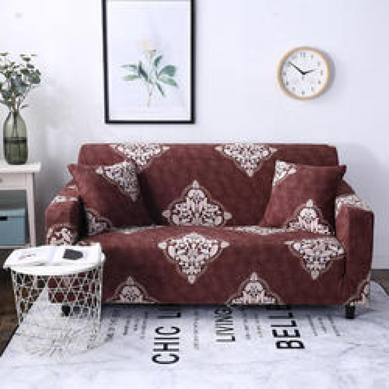 Sofa Cover New Designs High Quality Velvet Three-seat Sofa Modern Plain Dyed 100% Polyester