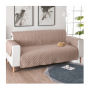 1/2/3 Seater Sofa Couch Cover Pet Dog Kids Mat Protector Gray Black Waterproof Reversible Recliner Sofa Covers For Living Room