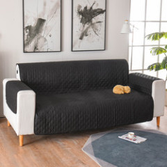 1/2/3 Seater Sofa Couch Cover Pet Dog Kids Mat Protector Gray Black Waterproof Reversible Recliner Sofa Covers For Living Room