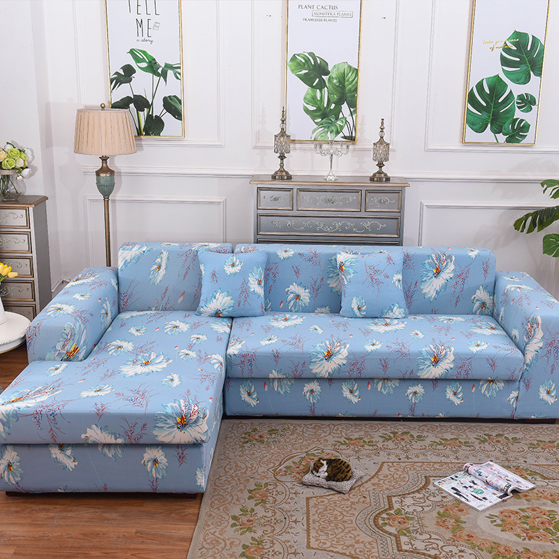 Cheap 100% Polyester Sofa Stretch Cover, Luxury Universal Sofa Elastic Cover/