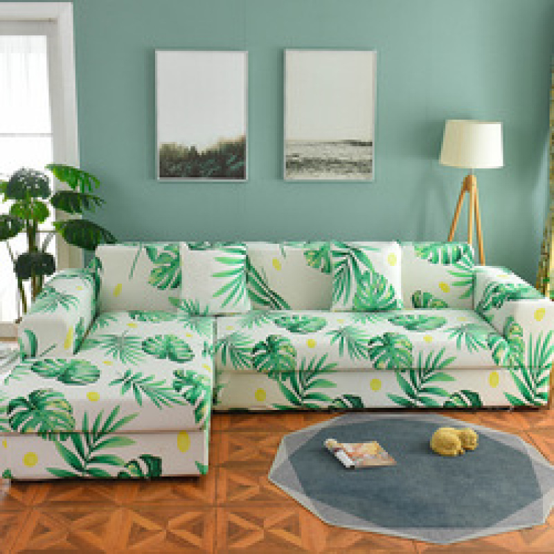 Cheap 100% Polyester Sofa Stretch Cover, Luxury Universal Sofa Elastic Cover/