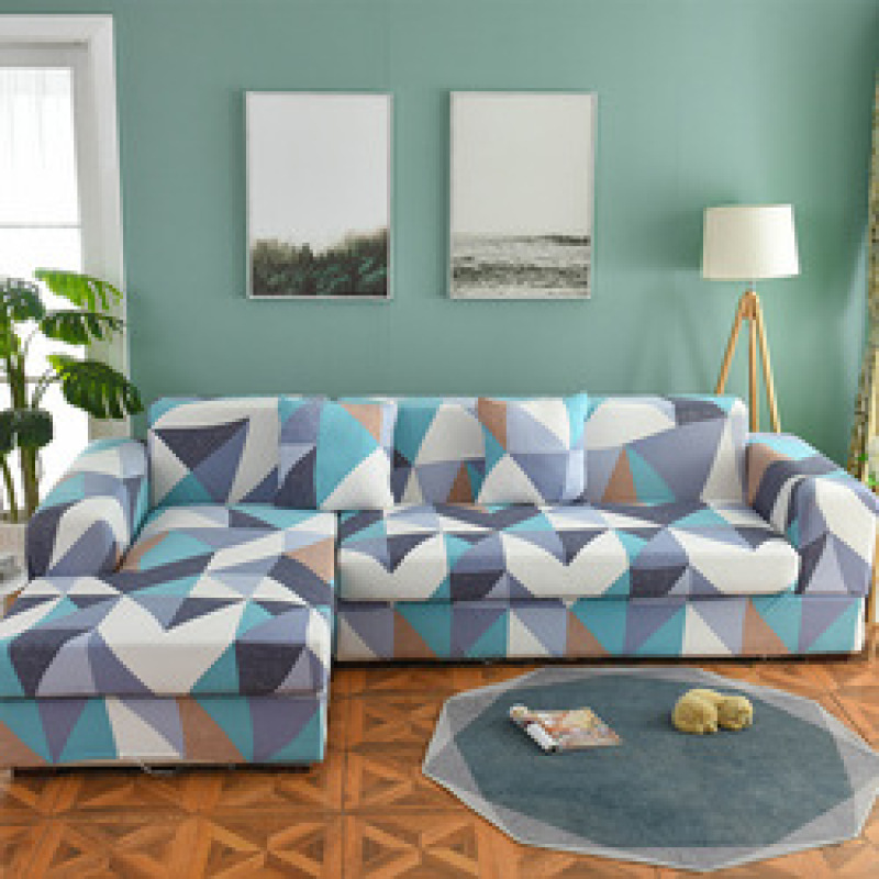 Cheap 100% Polyester Sofa Stretch Cover, Luxury Universal Sofa Elastic Cover/