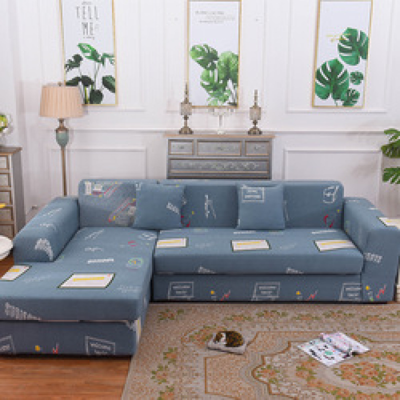 Cheap 100% Polyester Sofa Stretch Cover, Luxury Universal Sofa Elastic Cover/
