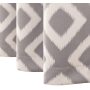 New Geometric Patterns Design Grommet Top Bedroom Blackout Curtain, Room Darkening Thermal Insulated Drapes Window Curtain/